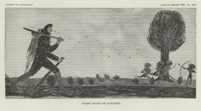 Géant de pierre ou cannibale - American School