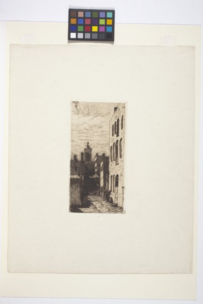 Scène de rue - American School