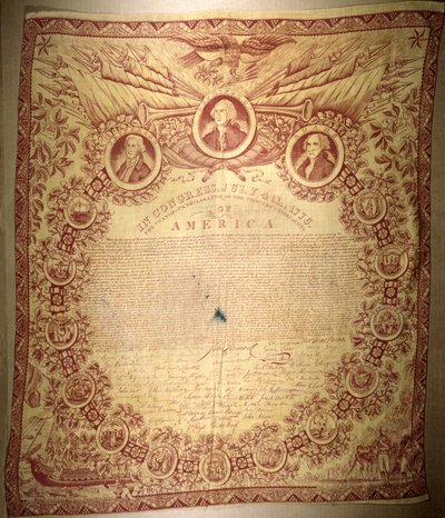 Tapisserie commémorant la signature de la Déclaration d