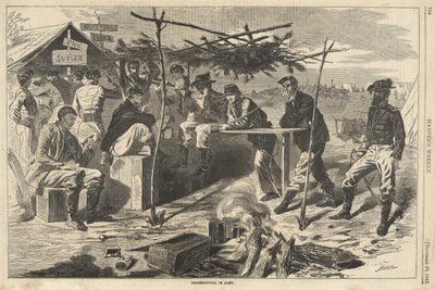 Action de grâce au camp de Harper