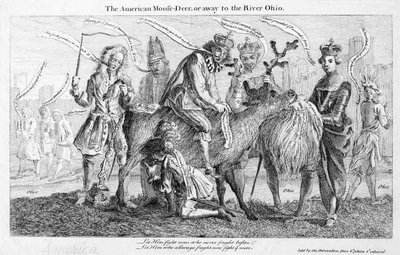 Le cerf américain-moose ou, en route vers la rivière Ohio - American School