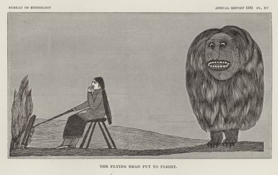 La tête volante mise en fuite - American School