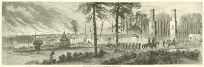 Les quatorzième et vingtième corps quittant Atlanta, novembre 1864 - American School