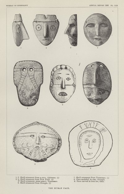 Le visage humain - American School
