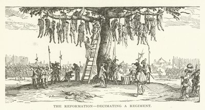 La Réforme, décimant un régiment - American School