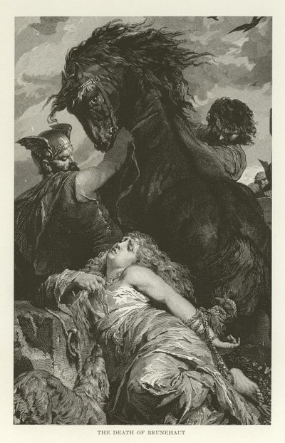 La mort de Brunehaut - American School