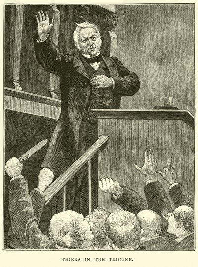 Thiers à la Tribune - American School