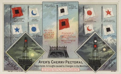 Signaux de tempête et de météo des États-Unis - American School