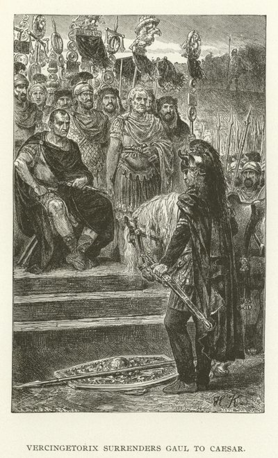 Vercingétorix se rend à César - American School