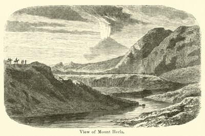 Vue du mont Hekla - American School