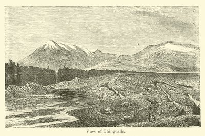 Vue de Thingvalla - American School