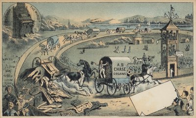 Course de chariots - American School