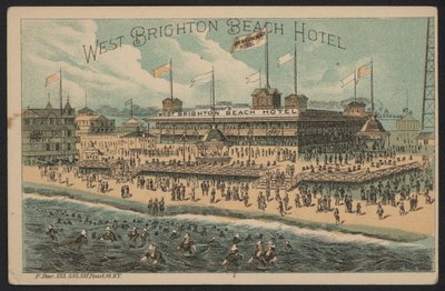 Hôtel de la plage de West Brighton, USA - American School