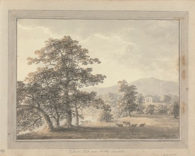Vues en Angleterre, Écosse et Pays de Galles : Casterton Hall près de Shirkby Lonsdale - Amos Green