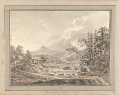 Vues en Angleterre, Écosse et Pays de Galles : Tour en Écosse ; Jonction de la Lochy et de la Dochart près de Killin - Amos Green