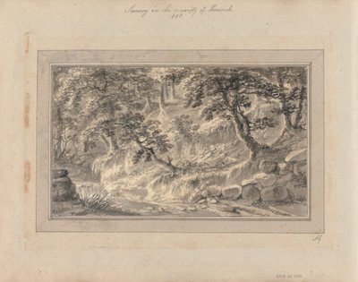 Vues en Angleterre, Écosse et Pays de Galles : Tour en Écosse ; Paysages aux environs de Keswick - Amos Green