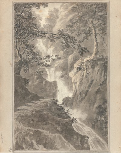 Vues en Angleterre, Écosse et Pays de Galles : Tour en Écosse ; La chute de Moness - Amos Green