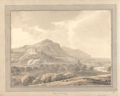 Vues en Angleterre, Écosse et Pays de Galles : Tour en Écosse ; Vue à Sterling - Amos Green