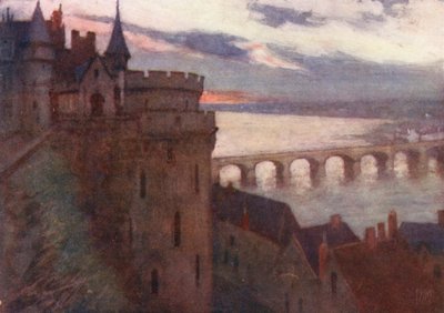 Amboise depuis la Terrasse - Amy B. Atkinson