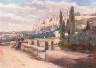 Chinon depuis le quai - Amy B. Atkinson