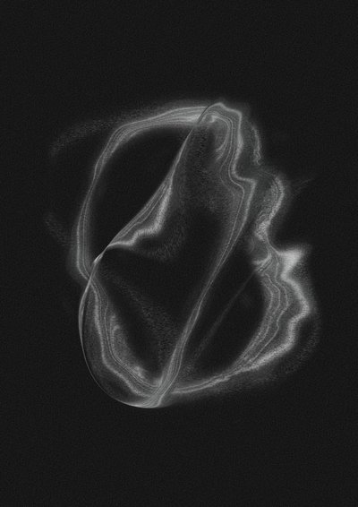 Forme fluide éthérée - Amy Louise Baker