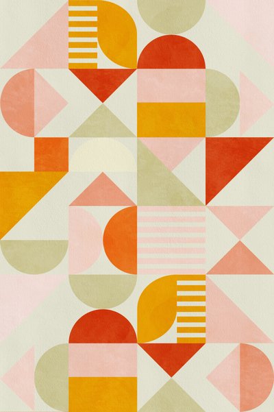 Bauhaus Fun Pastel - Ana Rut Bre