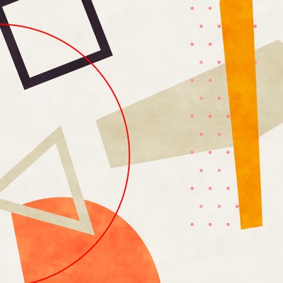 Géométrie du Bauhaus (mi-période) 6 - Ana Rut Bre