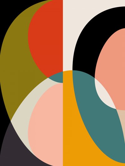 Pastel du milieu du siècle 11 - Ana Rut Bre