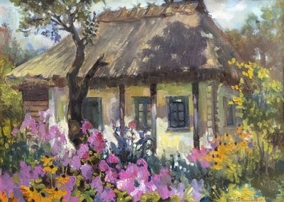 Jardin rustique de cottage - Anastasiia Grygorieva