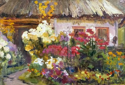 Un jardin de cottage haut en couleur - Anastasiia Grygorieva