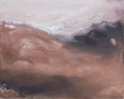 Flux abstrait aux accents terreux - Anastasiya Devochkina