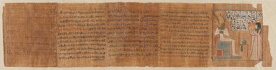 Papyrus funéraire de Tayuhenutmut - Ancient Egyptian