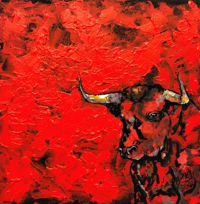 Red Bull féroce - Anda Bieza
