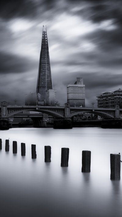 La sérénité du Shard de Londres - Anders Hammarstrom