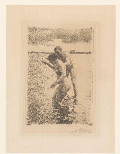 Le Pilote - Anders Leonard Zorn (signed by artist)