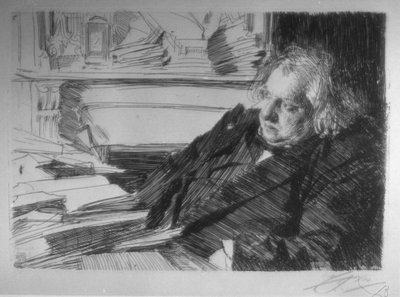 Ernest Renan - Anders Leonard Zorn