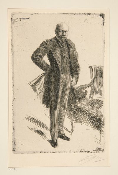 Colonel Lamont I - Anders Leonard Zorn