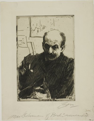 Max Liebermann - Anders Leonard Zorn