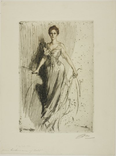 Mademoiselle Lurman - Anders Leonard Zorn
