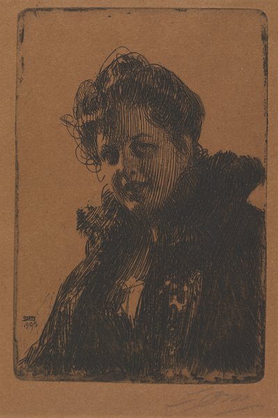 Mme. Granberg - Anders Leonard Zorn