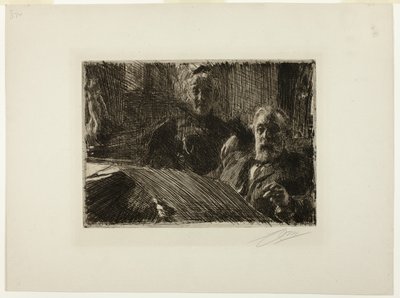 M. et Mme Fürstenberg - Anders Leonard Zorn