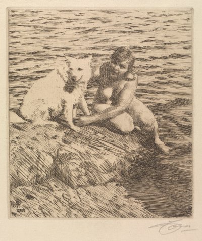 Sappho - Anders Leonard Zorn