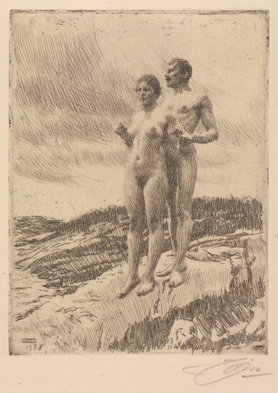 Les Deux - Anders Leonard Zorn
