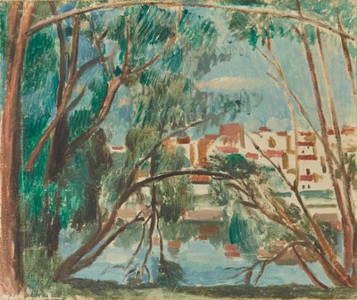 Bords de Seine à Carrières-sur-Seine - Andre Derain