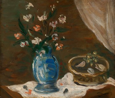 Nature morte aux fleurs - Vase bleu - Andre Derain