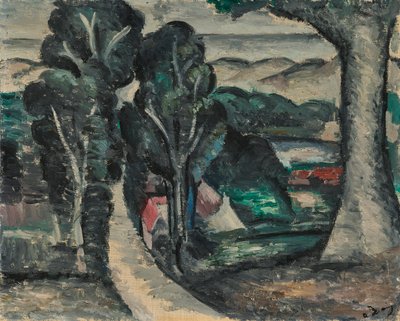 Paysage de Camiers (Pas-de-Calais) - Andre Derain