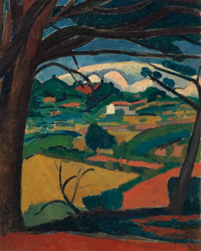 Paysage en Provence, Martigues - Andre Derain
