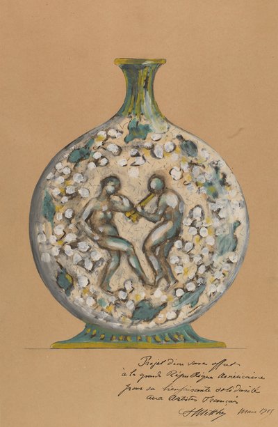 Vase avec figures dansantes - André Metthey