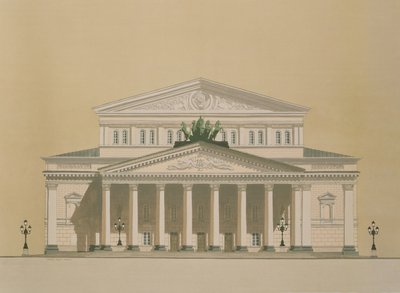 Théâtre Bolchoï, Moscou, Russie - Andras Kaldor