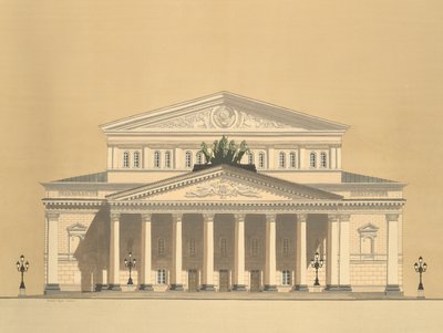 Théâtre Bolchoï, Moscou, Russie - Andras Kaldor